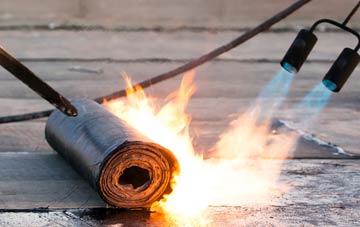 Lode asphalt flat roofing repairs